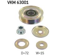SKF VKM 63001 Deflection / Guide Pulley, v-ribbed belt