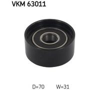 3x ✅Fits SKF VKM 63011 Deflection/Guide Pulley, V-ribbed belt VKM 63 ⭐UK Seller⭐