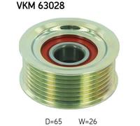SKF VKM 63028 Deflection / Guide Pulley, v-ribbed belt