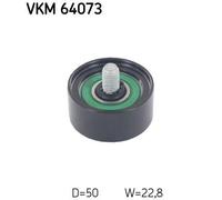 V-Ribbed Belt Deflection/Guide Pulley SKF VKM 64073 Fits Hyundai Kia Accent i10