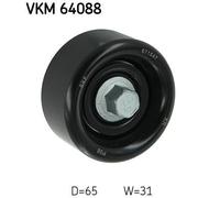 SKF VKM 64088 Deflection / guide pulley, V-ribbed belt