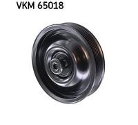 SKF Deflection/Guide Pulley VKM 65018 V-ribbed Belt - Fits Hyundai, Kia