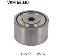 V-Ribbed Belt Deflection/Guide Pulley SKF VKM 66030 Fits Suzuki Grand Vitara