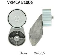 SKF VKMCV 51006 Deflection / Guide Pulley, v-ribbed belt