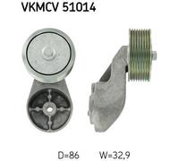 SKF VKMCV 51014 Deflection / Guide Pulley, v-ribbed belt