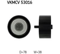 SKF VKMCV 53016 Deflection / Guide Pulley, v-ribbed belt