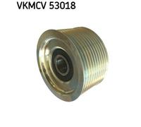 V-Ribbed Belt Deflection/Guide Pulley SKF VKMCV 53018 Fits VOLVO