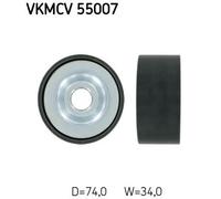 SKF VKMCV 55007 Deflection / Guide Pulley, v-ribbed belt