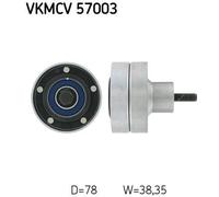 SKF VKMCV 57003 Deflection / Guide Pulley, v-ribbed belt