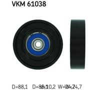 SKF VKM 61038 Deflection / Guide Pulley, v-ribbed belt