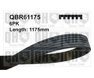V-ribbed Belt for Audi 80 A6 CABRIOLET BMW 1 2 X1 X2 11281747277