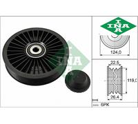 V-RIBBED BELT GUIDE PULLEY 532 0242 10 INA I