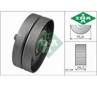 V-RIBBED BELT GUIDE PULLEY 532 0326 30 INA I