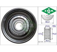 V-RIBBED BELT GUIDE PULLEY 532 0580 10 INA I