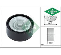 V-RIBBED BELT GUIDE PULLEY 532 0715 10 INA I