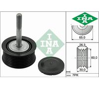 V-RIBBED BELT GUIDE PULLEY 532 0793 10 INA I