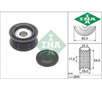 V-RIBBED BELT GUIDE PULLEY 532 0854 10 INA I