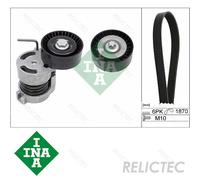 V-Ribbed Belt Set BMW:E46,E87,E81,E90,E91,E84,E85,E88,E60,E82,3,1,5,X1,Z4