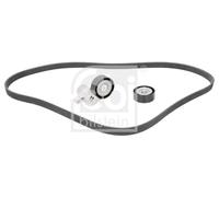 V-Ribbed Belt Set FEBI Fits FORD B-Max C-Max II Ecosport Fiesta VI 12-19 1761929