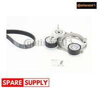 V-RIBBED BELT SET FOR AUDI A4 A5 A6 ALLROAD C8 CONTINENTAL CTAM 6PK922 EXTRA K1