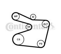 V-Ribbed Belt Set for BMW E36 CONTINENTAL CTAM 6PK1555K1