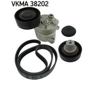 V-RIBBED BELT SET FOR BMW E36 E34 SKF VKMA 38202