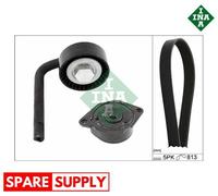 V-RIBBED BELT SET FOR BMW E46 E39 E38 E53 INA 529 0415 10