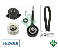 V-Ribbed Belt Set for BMW E46 E60 E61 E63 E64 E65 E83 E53 INA 529 0314 10