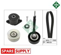 V-RIBBED BELT SET FOR BMW E46 E60 E61 E63 INA 529 0314 10 NEW