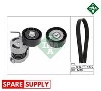 V-RIBBED BELT SET FOR BMW E46 E90 E91 E60 INA 529 0044 10
