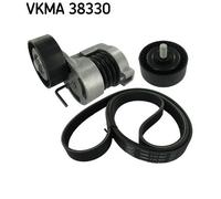 V-Ribbed Belt Set for BMW E46 E90 E91 E60 SKF VKMA 38330