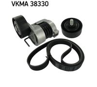 V-RIBBED BELT SET FOR BMW E81 E87 E88 E82 SKF VKMA 38330