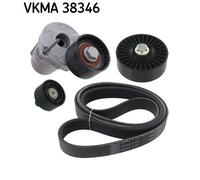 V-Ribbed Belt Set for BMW E87 SKF VKMA 38346