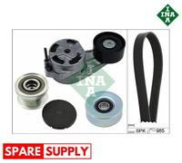 V-RIBBED BELT SET FOR BMW F20 F21 F30 F31 INA 529 0482 20