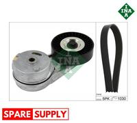 V-RIBBED BELT SET FOR CADILLAC CHEVROLET FIAT INA 529 0460 10