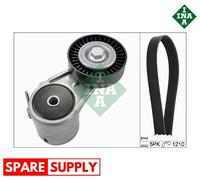 V-RIBBED BELT SET FOR CHEVROLET OPEL VAUXHALL INA 529 0008 10