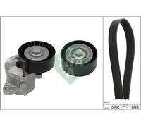 V-RIBBED BELT SET FOR CHEVROLET OPEL VAUXHALL INA 529 0348 10