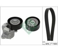 V-Ribbed Belt Set for CHEVROLET OPEL VAUXHALL INA 529 0348 10