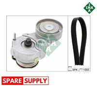 V-RIBBED BELT SET FOR CHEVROLET VAUXHALL OPEL INA 529 0327 10