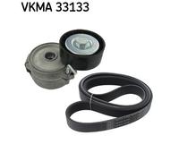 V-Ribbed Belt Set for CITROËN C5 C6 C8 SKF VKMA 33133