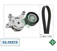 INA 529026110 V-Ribbed Belt Set Fits Citroën C2 C3 DS Ford Mazda 2 Peugeot Volvo