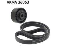 V-Ribbed Belt Set for DACIA LOGAN SANDERO SKF VKMA 36063