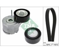 V-Ribbed Belt Set for FIAT DOBLO Bus DOBLO Cargo INA 529 0380 10