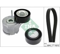 V-RIBBED BELT SET FOR FIAT DOBLO BUS DOBLO CARGO INA 529 0380 10