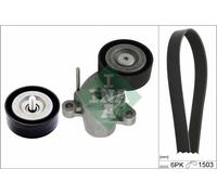 V-Ribbed Belt Set for FORD B-MAX C-MAX ECOSPORT FIESTA INA 529 0338 10