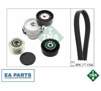 V-Ribbed Belt Set for LAND ROVER FORD INA 529 0518 20