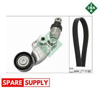 V-RIBBED BELT SET FOR MAZDA 3 6 CX-5 CX-8 INA 529 0119 10