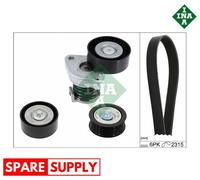 V-RIBBED BELT SET FOR MERCEDES-BENZ C204 S204 W212 A207 INA 529 0444 10