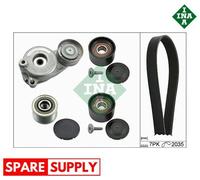 V-RIBBED BELT SET FOR MERCEDES-BENZ C219 W211 W212 S211 INA 529 0050 21