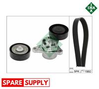 V-RIBBED BELT SET FOR MERCEDES-BENZ INA 529 0487 10 NEW